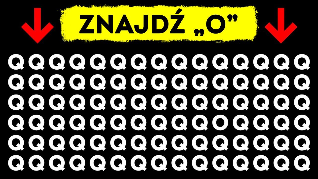 Test na spostrzegawczość. Czy zwracasz uwagę na szczegóły