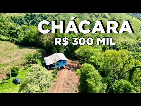 CHÁCARA RURAL CASA ÁGUA FRURAS E VISTA PANORÂMICA R$ 300.000