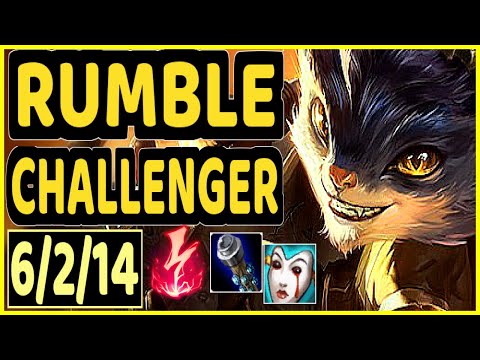 MAGIFELIX (RUMBLE) - 6/2/14 KDA CHALLENGER GAMEPLAY - EUW