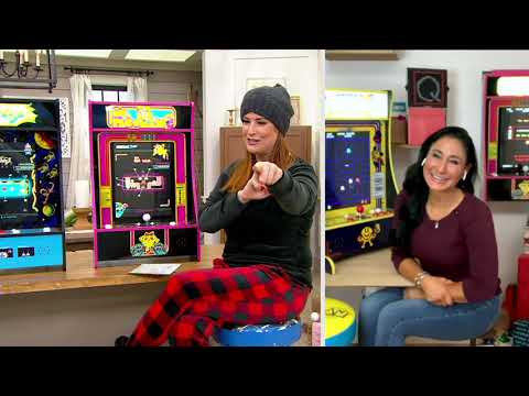Arcade1Up 10 Game PartyCade Plus Portable Home Arcade Machine on QVC