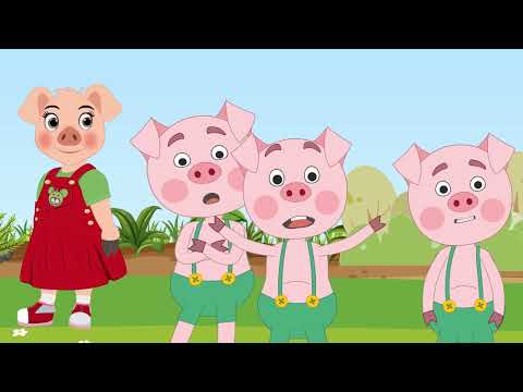 🔴 Siete Cuentos de Los Tres Cerditos y el Gran Lobo Malo 🐷🐺🔴I Cuentos De Hadas Más Bellos