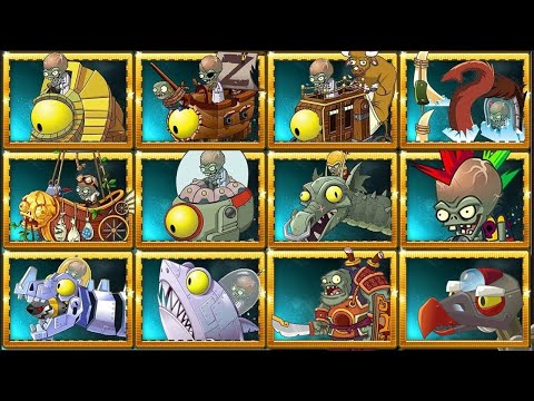 All Plants Level 1 Vs All Zombots (International & China) - PVZ 2 Zomboss Battlez v11.9.1