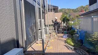 R7 11月17日　足場解体