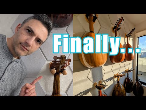 Hang your Oud from the Wall (it's beautiful and safe)