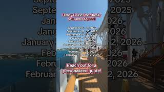 Disney Cruise deals for a family of 4! Sailing from Fort Lauderdale to Nassau and Looktout Cay 🏝️