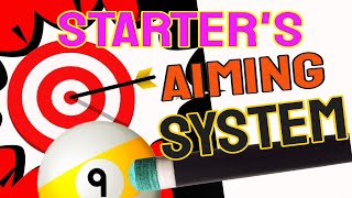 SATISFYING BILLIARD'S  AIMING SYSTEM FOR STARTERS. SIMPLIFIED