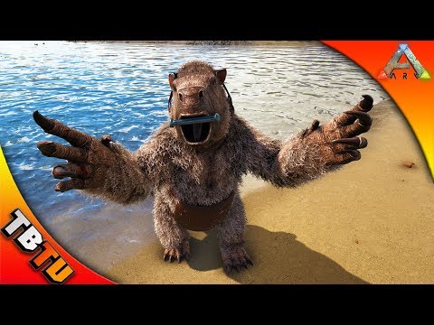MEGATHERIUM TAMING AND LOCATION! MEGA FARMER! ARK Survival Evolved