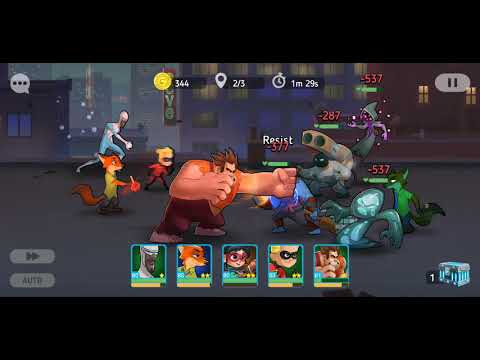 Disney Heroes: Battle Mode Chapter 5: Sky Line (P1)