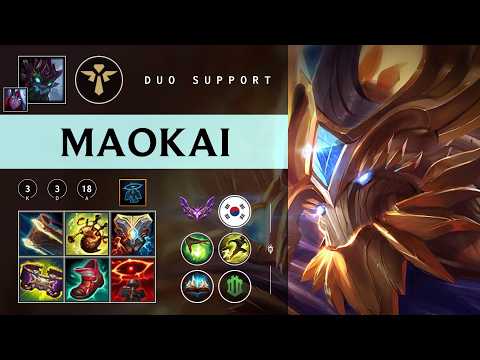 Maokai Support vs Swain - KR Master Patch 26.03