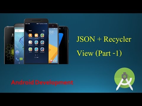 JSON + Recycler View Android  Part -1
