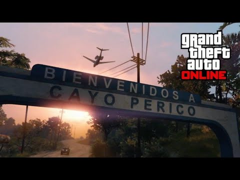 GTA V ONLINE: VIAJO A CAYO PERICO! (PARTE 1) INCREIBLE FIESTA!