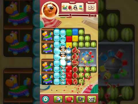 Toon blast 3096 no boosters 3 stars