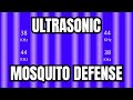Ultrasonic sound and UV light 10 hours protect from insects and bugs