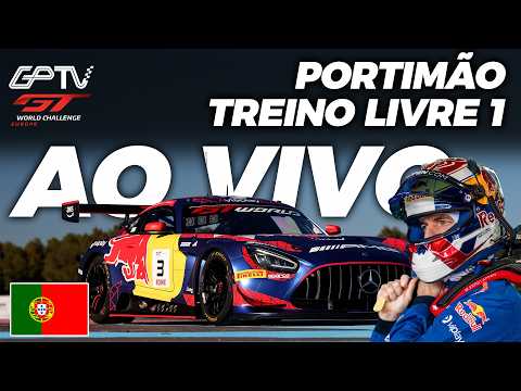 🔴AO VIVO: VERSTAPPEN NO GTWC EUROPA 2026 COM IMAGENS | TREINO LIVRE 1 EM PORTIMÃO | 10ª ETAPA