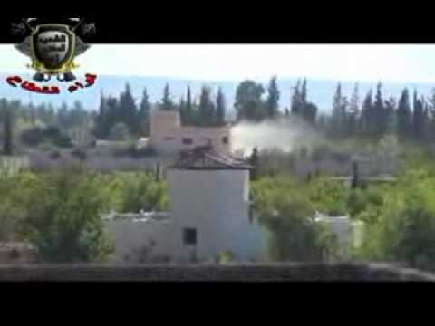 استهداف كتيبة الشهيد زيد الحراكي بقذائف الهاون مواقع قوات النظام على طريق مطار دمشق الدولي في ريف دمشق