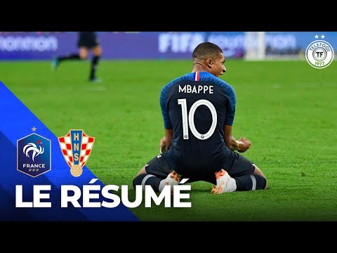 Résumé rétro : Les Bleus CHAMPIONS DU MONDE face à la Croatie !