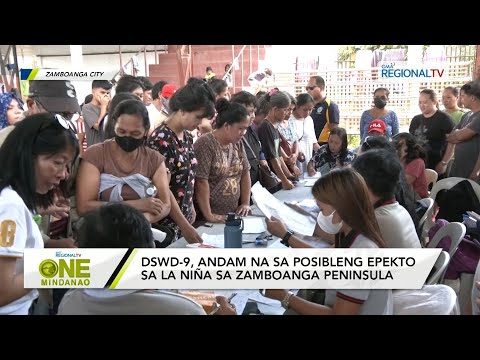 One Mindanao: DSWD-9, gipangandaman ang pag-abot sa La Niña sa Zamboanga City