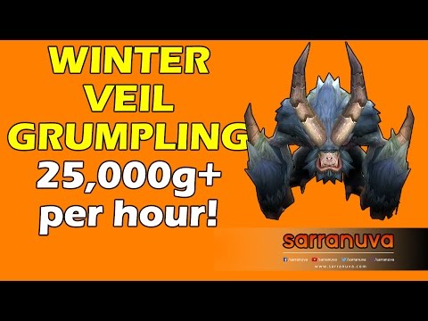 Winter Veil Grumpling Farming - 25,000g per hour!