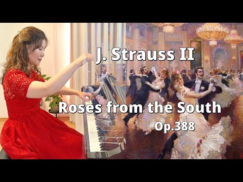 Vienna Waltz Magic: Strauss II’s “Roses from the South” – Piano Solo for the 200th Birthday!