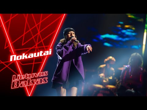 Neda Lipčiūtė - Blue Lights | Knockouts | The Voice of Lithuania S8