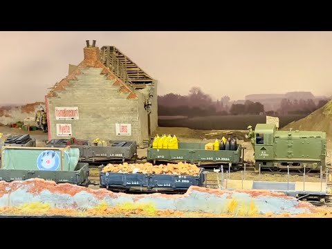 Up The Line (7mm Scale World War 1 Scale Model Railway)