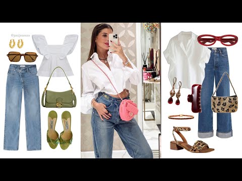 TENDENCIAS DE MODA 2024 | COMBINACIONES DE ROPA DE MODA PARA MUJER OUTFITS 2024
