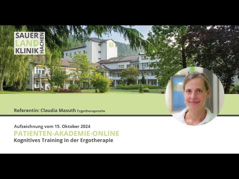 Kognitives Training in der Ergotherapie