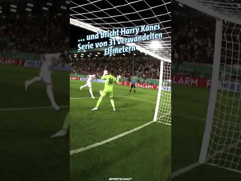Torwart hält Elfmeter gegen Kane!