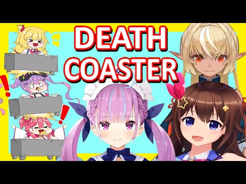 Insane Haachama & Hololive Death Coaster!!! Eng Sub