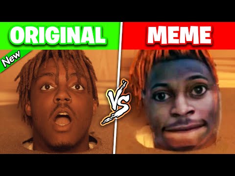 POPULAR RAP SONGS vs MEME VERSIONS