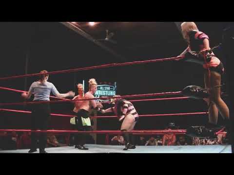 Voros Twins Vs Hall Sisters (InterGender) Sibling Wrestling Tag Match