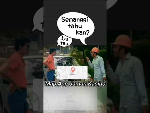 Peta App jaman Kasino 😀 #ngakak #lucu #shortfilm #comedy #komedi #funny #acting #actor #painting