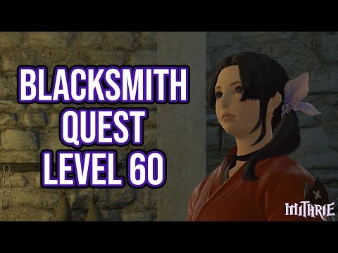 FFXIV 4.0 1091 Blacksmith Quest Level 60