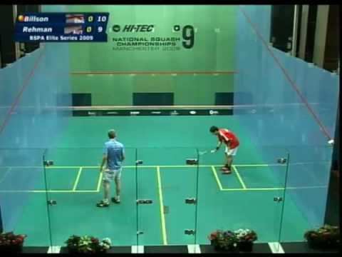 Aqeel Rehman vs Pete Billson game 1 (2/2)