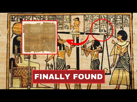 Newly Discovered Ancient Egyptian Papyrus Rewrites History.