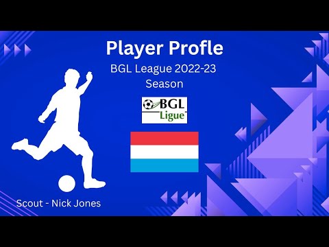 Player Profile 2022-23 BGL League Luxumbourg⚽🇱🇺#94 Daryl Myre#footballscout #footballscouting