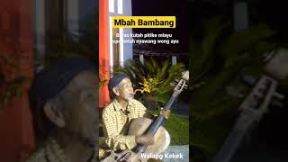 Download lagu Mbah Bambang - Walang Kekek mp3 Download lagu Mbah Bambang - Walang Kekek mp3