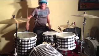 foals///the french open///drum cover