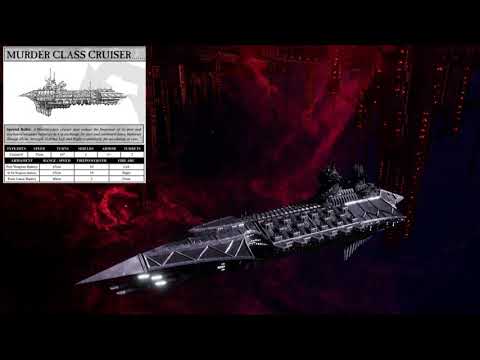 Battlefleet Gothic Fleet Intro: Chaos Battleline Units