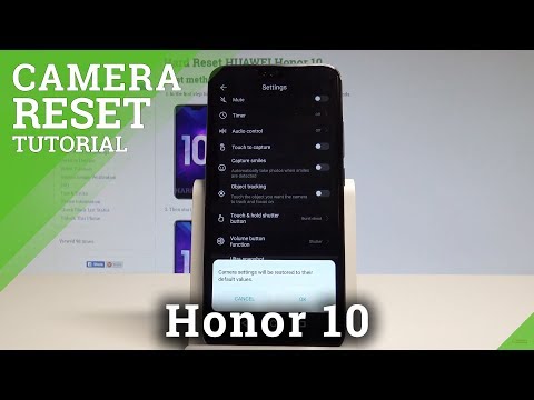 How to Reset Camera on Honor 10 - Restore Camera Defaults / Fix Camera |HardReset.Info