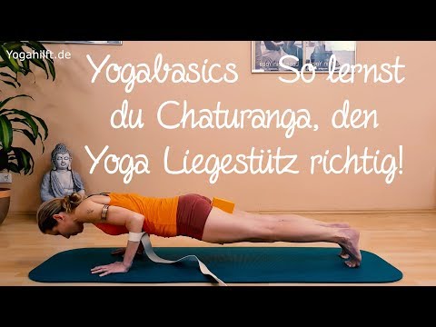 So lernst du Chaturanga Dandasana, die Bretthaltung richtig