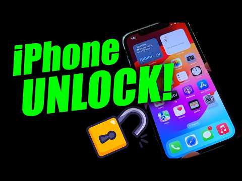 HOW TO UNLOCK YOUR IPHONE FROM CARRIER