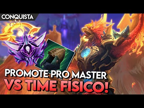 FULL PHYSICAL TIME IN MY PROMOTE MATCH! RA MID - MASTER PROMOTE Ranked Conquest - Smite Br