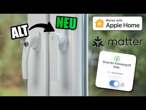 Fenster wird SMART - SIEGENIA Smarter Fenstergriff mit matter im Check!