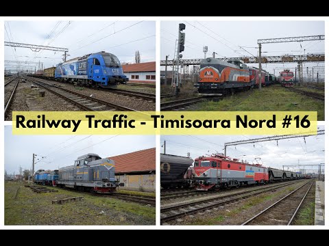 🟢 Trafic Feroviar | Railway Traffic - Timisoara Nord #16