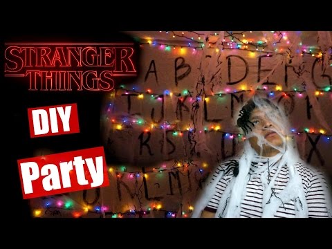 Vídeo: ideas y decoración para la fiesta de Stranger Things