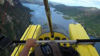 preview picture of video 'Aircraft AmphibiousFlying Boat Trike flight over lake'