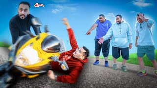 تحدي الي يسوق الدباب ياخذه ???????? مع شباب فالكون