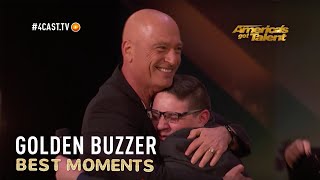 Christian Guardino gets GOLDEN BUZZER On America&#39;s Got Talent 2017