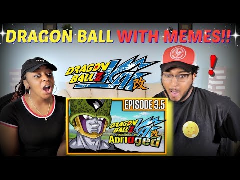 TeamFourStar "Dragon Ball Z KAI Abridged Parody: Episode 3.5" REACTION!!